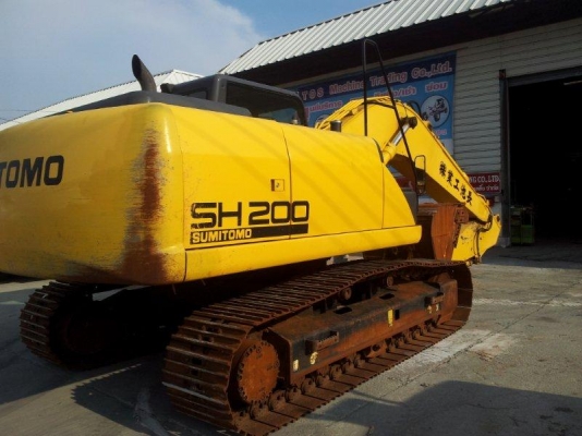รถขุด SH200-5 มือสอง สนใจโทร 083 081 2889 ฟ้า