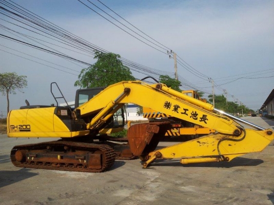 รถขุด SH200-5 มือสอง สนใจโทร 083 081 2889 ฟ้า