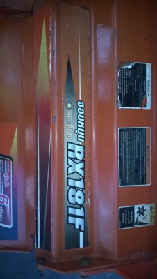 ขายโรตารี่ Kubota RX 181F สภาพดี ใบยังเต็มอยู่เลย 30000