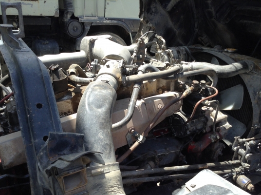 ขายสิบล้อดั้มพ่วงแม่ลูกHINO FM3M240แรงติดก๊าซ6ถังลูกหน้าพระลาน