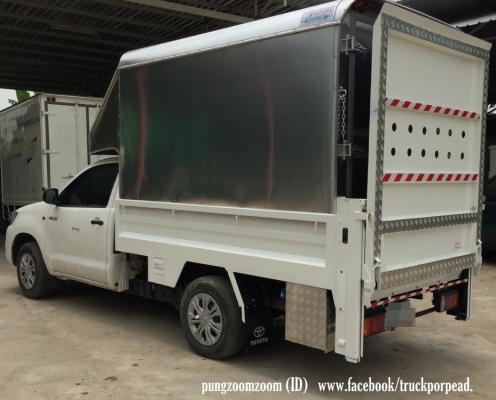 TOYOTA ติดตั้งตู้และลิฟท์เกด