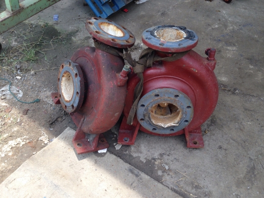 ขายหัวปั้มน้ำ Ebara ขนาด เข้า 6 นิ้ว ออก 5 นิ้ว สภาพดี หมุนนิ่ม มี 2 ตัว ครับ