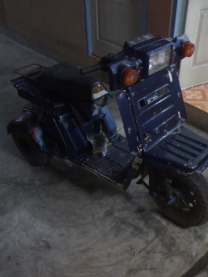 50cc มาเอาไปใช้ 3 ล้อตามรูป