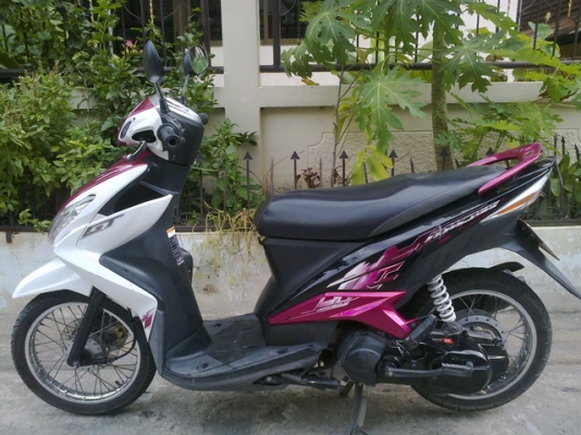 ขายMio125GT ปี53 สีขาวชมพู รถบ้านเดิมๆเครื่องเดิมๆ
