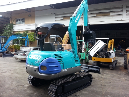 ขาย รถขุด KOBELC0 รุ่น SK035 แทร็กเหล็ก  มือสองญี่ปุ่น
