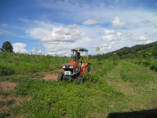 ขายรถไถคูโบต้า L 2202 DTโฟวิลรถไร่  พร้อมตัดหญ้าสวนยาง  อ.เชียงคำ พะเยา