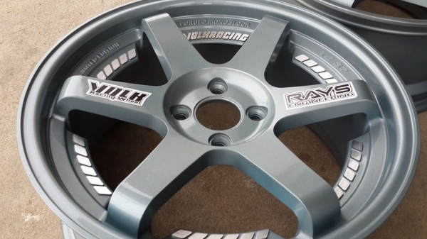 TE37SF ขอบ 17 4รู100 แถมอีกวงเป็นล้ออะไหล่