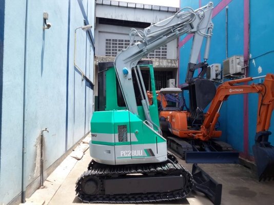 ขาย รถขุด KOMATSU รุ่น PC28UU-1- มือสองญี่ปุ่น