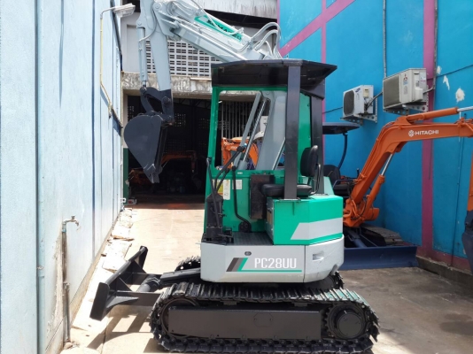ขาย รถขุด KOMATSU รุ่น PC28UU-1- มือสองญี่ปุ่น ขาย รถขุด KOMATSU รุ่น PC28UU-1- มือสองญี่ปุ่น