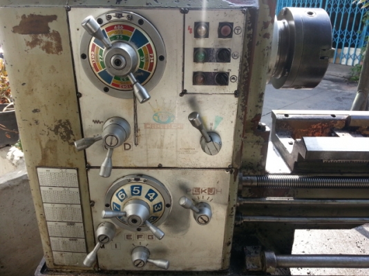 ขายเครื่องกลึง 6 ฟุตนิ้วมิลไม่ต้องเปียนเฟือง