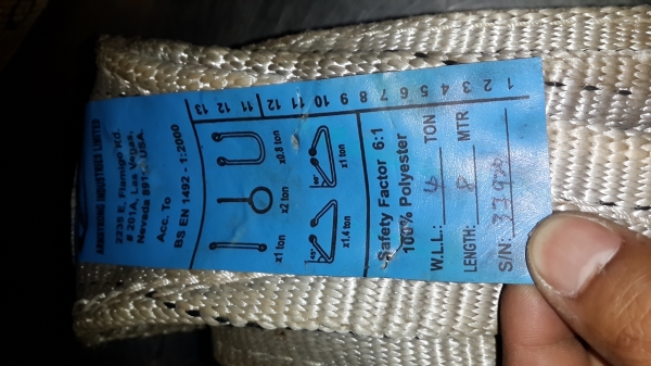 ห่วงโอเมก้า เชือกยกของ ลากรถ