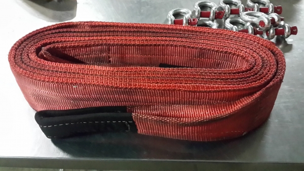 ห่วงโอเมก้า เชือกยกของ ลากรถ