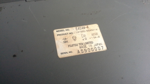 แอมป์ 4Ch ของ Eclipse รุ่น E404M สภาพสวย เสียงดี มือสองญี่ปุ่น แอมป์ 4Ch ของ Eclipse รุ่น E404M สภาพสวย เสียงดี มือสองญี่ปุ่น