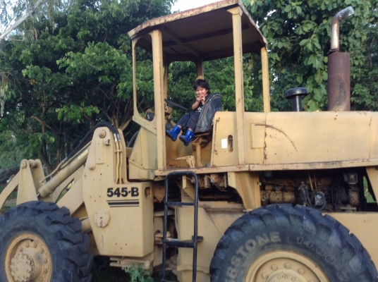 ขายรถตักแอ่วอ่อน fiat allis 545 b