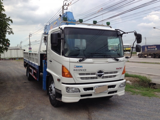 ขายรถ 6 ล้อ HINO  MEGA FG  พร้อมเครน 7 ตัน เครื่องยนต์ 220 แรงม้ายาว7.2 เมตร สนใจติดต่อ 080-4477814 พีรพงษ์