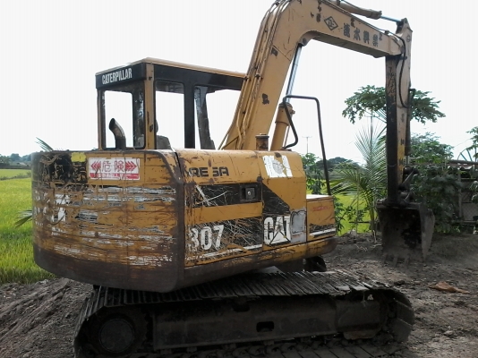 ขาย CAT 307 สภาพเก่านอกเดิมสีเดิมๆ บอดี้สวยลดราคา490000
