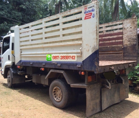 ขายรถดั้มพ์ 6 ล้อ ไมล์ 70,XXX กม.ISUZU 210 แรงม้า