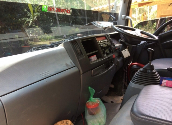 ขายรถดั้มพ์ 6 ล้อ ไมล์ 70,XXX กม.ISUZU 210 แรงม้า