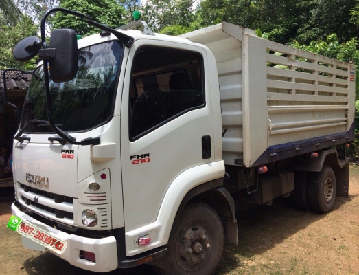 ขายรถดั้มพ์ 6 ล้อ ไมล์ 70,XXX กม.ISUZU 210 แรงม้า