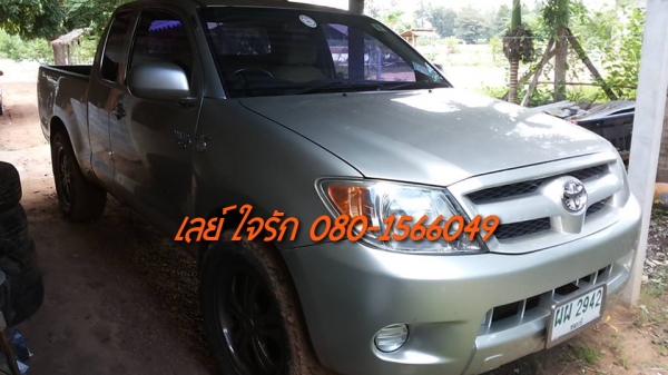 **335,000 บ.ต่อรอง**ขายกระบะแค็ป TOYOTA HILUX VIGO 2.5J ปี51/08 เครื่องเดิมเกียร์เดิม ไมล์12x,xxx เครื่องแน่น แรง ไม่มีเยิ้ม เกียร์ไม่มีหอน ช่วงล่างหนึบคัสซีสวยเดิมๆไม่มีสนิม กระบะสวยมีพื้นปูกระบะ หน้า-หลังเดิมๆไม่เคยชนหนัก ภายในสวยคอนโซลเต็ม พ.พาวเวอร์ ก