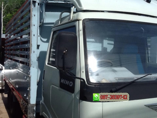 ขาย  รถบรรทุก 6 ล้อ  ขนาดกลาง  กระบะรั้วไม้ HINO ซุปเปอร์เสี่ย  120  แรงม้า
