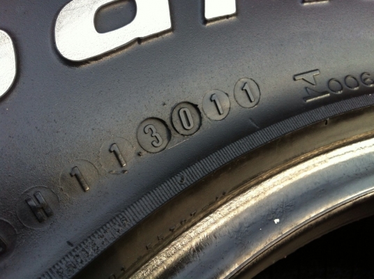 ขายยาง BF Goodrich All-terrain ขนาด 265 75 r16 ปี 3011