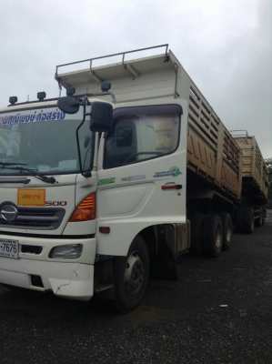 ขายด่วนครับ HINO MEGA 344 ปี 53 พ่วง ลูก 3 คาน ดั้มสามมิตรลอนเฉียง รถสวยครับ พร้อมใช้งาน เอกสารพร้อมโอนครับ