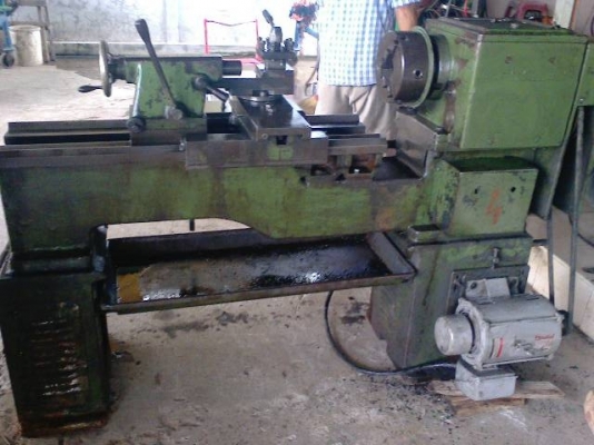 แท่นกลึง 5 ฟุต 3 เพลา เกียร์บล้อก เชนเย่ พร้อมใช้งาน 67,000