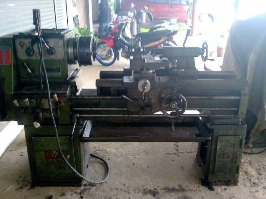 แท่นกลึง 5 ฟุต 3 เพลา เกียร์บล้อก เชนเย่ พร้อมใช้งาน 67,000