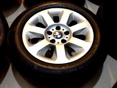 -----ขายแล้ว---แม็กซ์ BMW 16 นิ้ว แท้ซีรีย์ 5 - E60 E39 E34 ยางดอกเต็ม ตจว ส่งได้