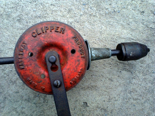 สว่านมืออังกฤษ  ปรับรอบได้