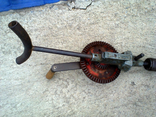 สว่านมืออังกฤษ  ปรับรอบได้