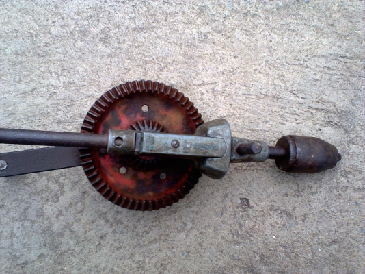 สว่านมืออังกฤษ  ปรับรอบได้