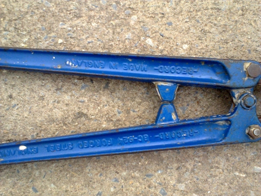 คีมตัดเหล็กเรคคอด  อังกฤษ