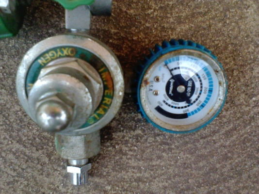 เกวัดถังออกซิเจน