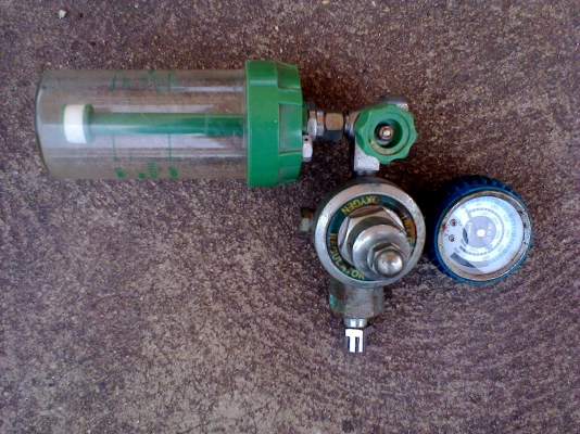 เกวัดถังออกซิเจน