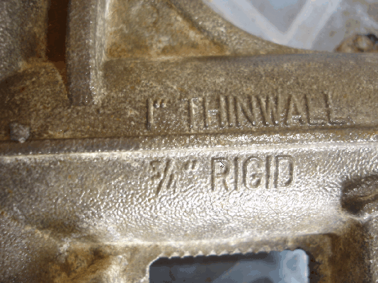 ขายตัวดัดท่อ RIGID 3/4"-1" made in usa.