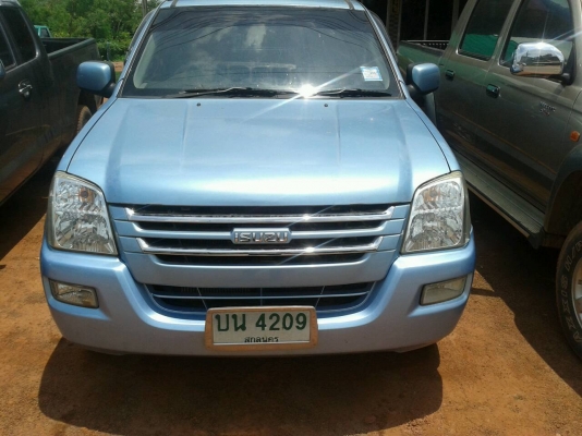 ISUZU DMAX 2.5SLX ปี48 เครื่องคอมอลเรล วิ่ง 120000 โล เพสเดิม กันร้อนเดิม สีเดิม