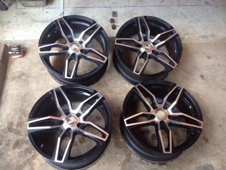 เเม็กเเท้ Lenso ขอบ18 5รู114 กว้าง8 ออฟ40