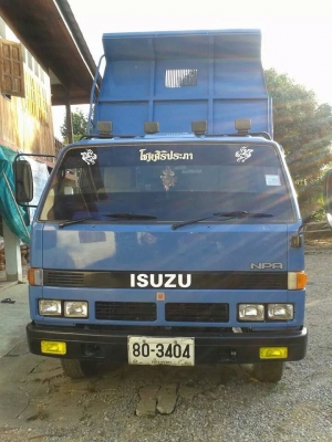 ต้องการขาย6ล้อ ดั้ม isuzu 115 แรงม้า