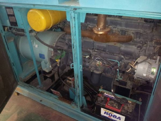 DCA-60SPH # 3705436 : เครื่องปั่นไฟ มือสอง denyo 50/60Kva. by กุ้ง:0813062283