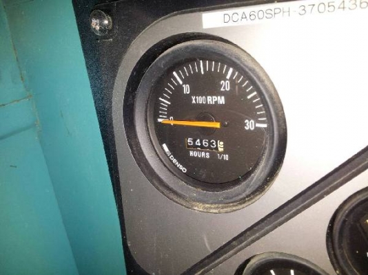 DCA-60SPH # 3705436 : เครื่องปั่นไฟ มือสอง denyo 50/60Kva. by กุ้ง:0813062283