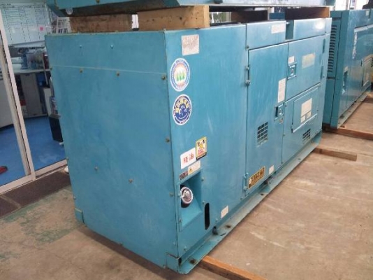 DCA-60SPH # 3705436 : เครื่องปั่นไฟ มือสอง denyo 50/60Kva. by กุ้ง:0813062283