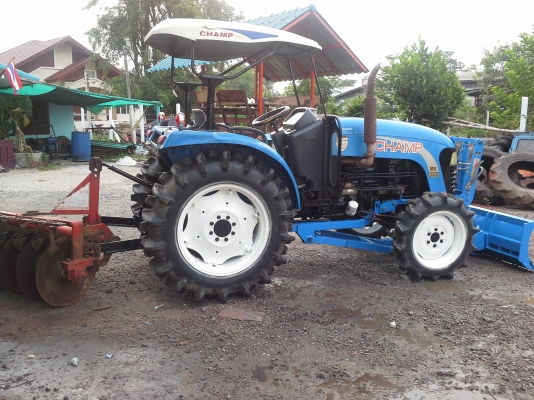 แชมป์ mx 6255 มีใบดันหน้า และ ผานพรวน พร้อมลุยงาน