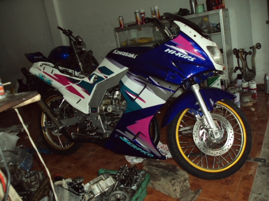 KAWASAKI SERPICO มีคลิปครับ