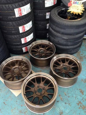 ล้อ BBS 15x8 et20 เนียนๆ ไร้รอยเบียด มีรอยตามการใช้งานนิดหน่อย พร้อมใส่ถ่วง จัดไป 8,500 บาท