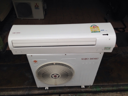 **** ขายแอร์ SAIJO DENKI 25000 BTU สภาพสวย ****