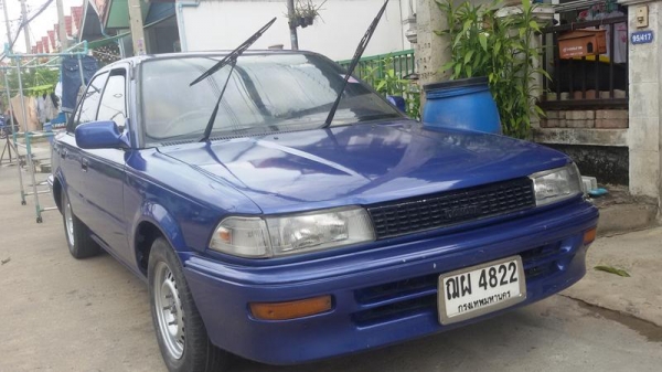 Toyota โดเรมอน ปี89 เครื่อง 4E 16 VALVE EFI หัวฉีด 1.3 น้ำมัน-LPG(ประหยัดมากนะ) เครี่อเกียร์ธรรมดา ช่วงล่าง แอร์ ดีครับ  วิทยุ ซีดี ไพโอเนียร์สภาพสวย ตามรูป (ภาษี ก.ค 58 )