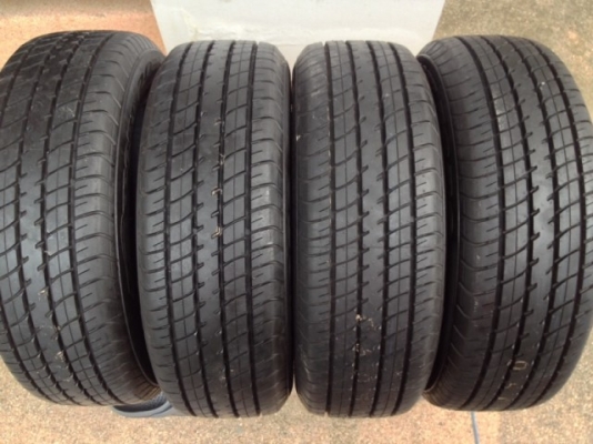 ยาง ถอดป้ายแดง Dunlop 185-60-15 ปี 14