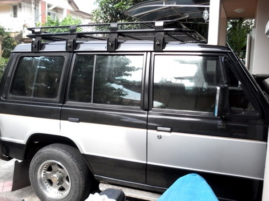 ปาเจโร เหลี่ยม ปี.91 สีดำทูโทน ปาเจโร เหลี่ยม ปี.91 สีดำทูโทน